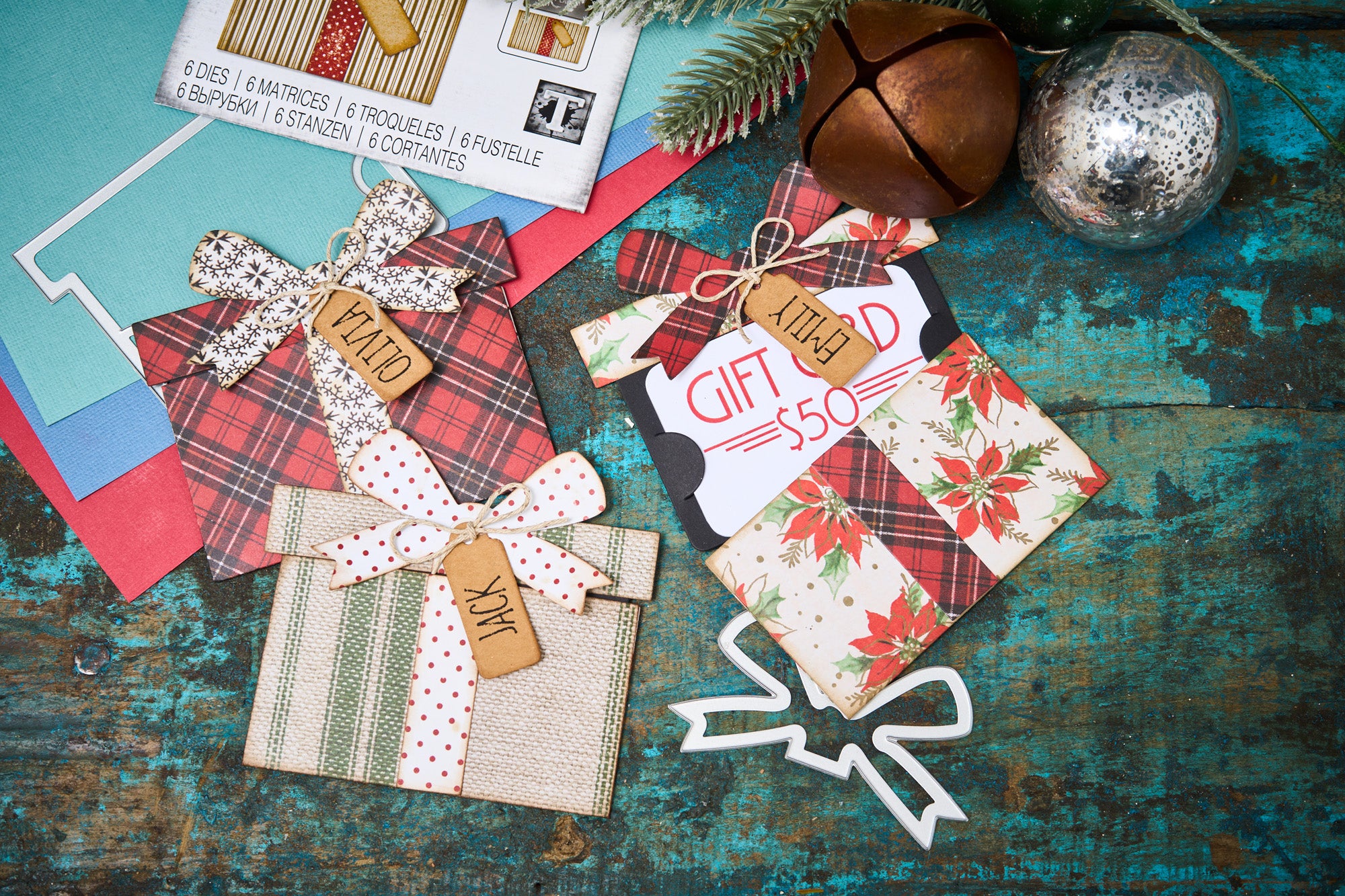 sizzix-thinlits-gift-card-package-stanzschablonen-6-teilig image 3