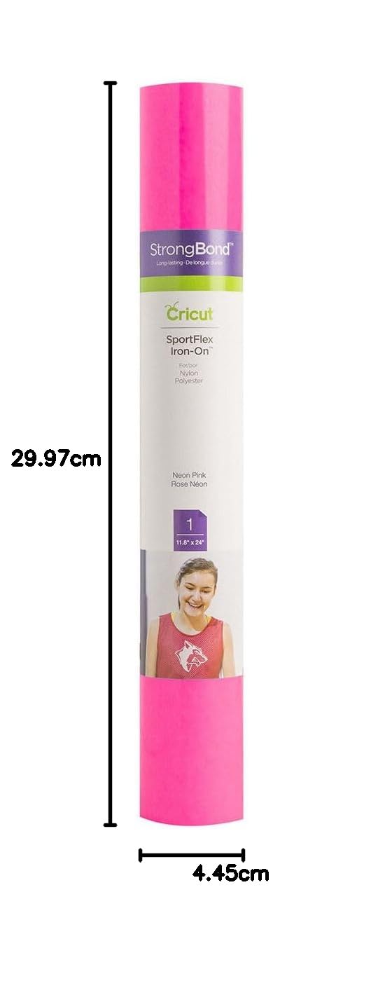 cricut-maker-sportflex-b-gelfolie-neon-pink-30x61-cm image 5