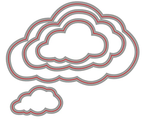 vaessen-creative-cut-easy-stanzschablone-wolkenform-metall image 7