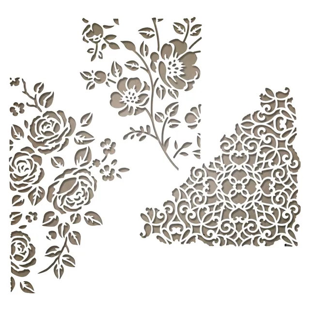 sizzix-thinlits-mixed-media-5-stanzschablonen-3-tlg-filigran image 1
