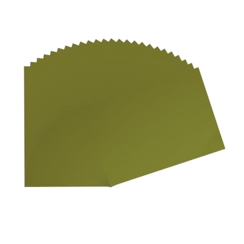 vaessen-creative-florence-tonkarton-a4-olive-25-blatt-bastelpapier-216-g image 5