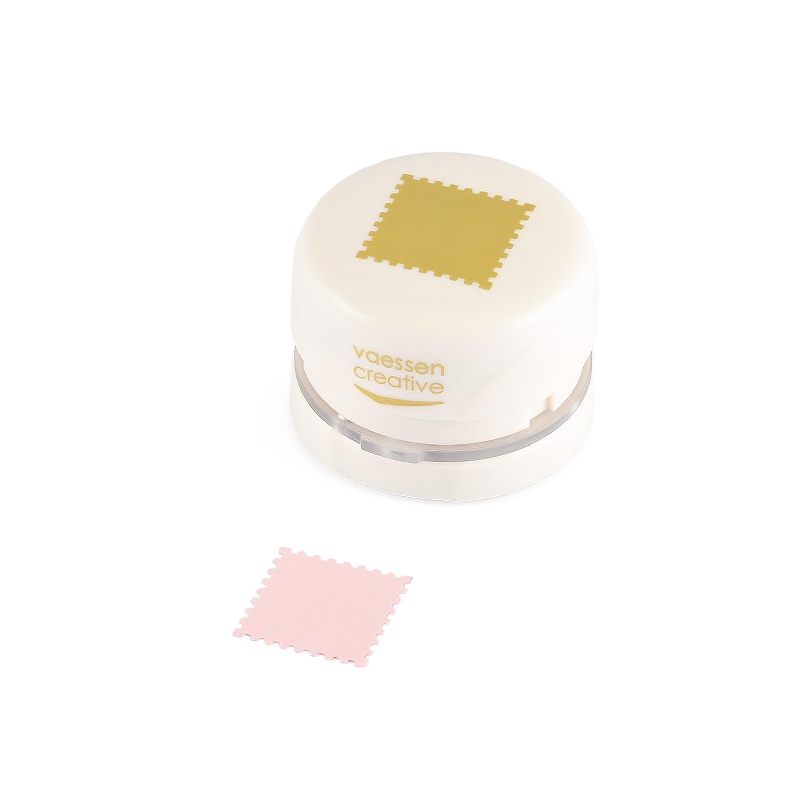 vaessen-cut-easy-magnetstanzer-briefmarke-quadrat-2-5cm-papierstanzer image 2
