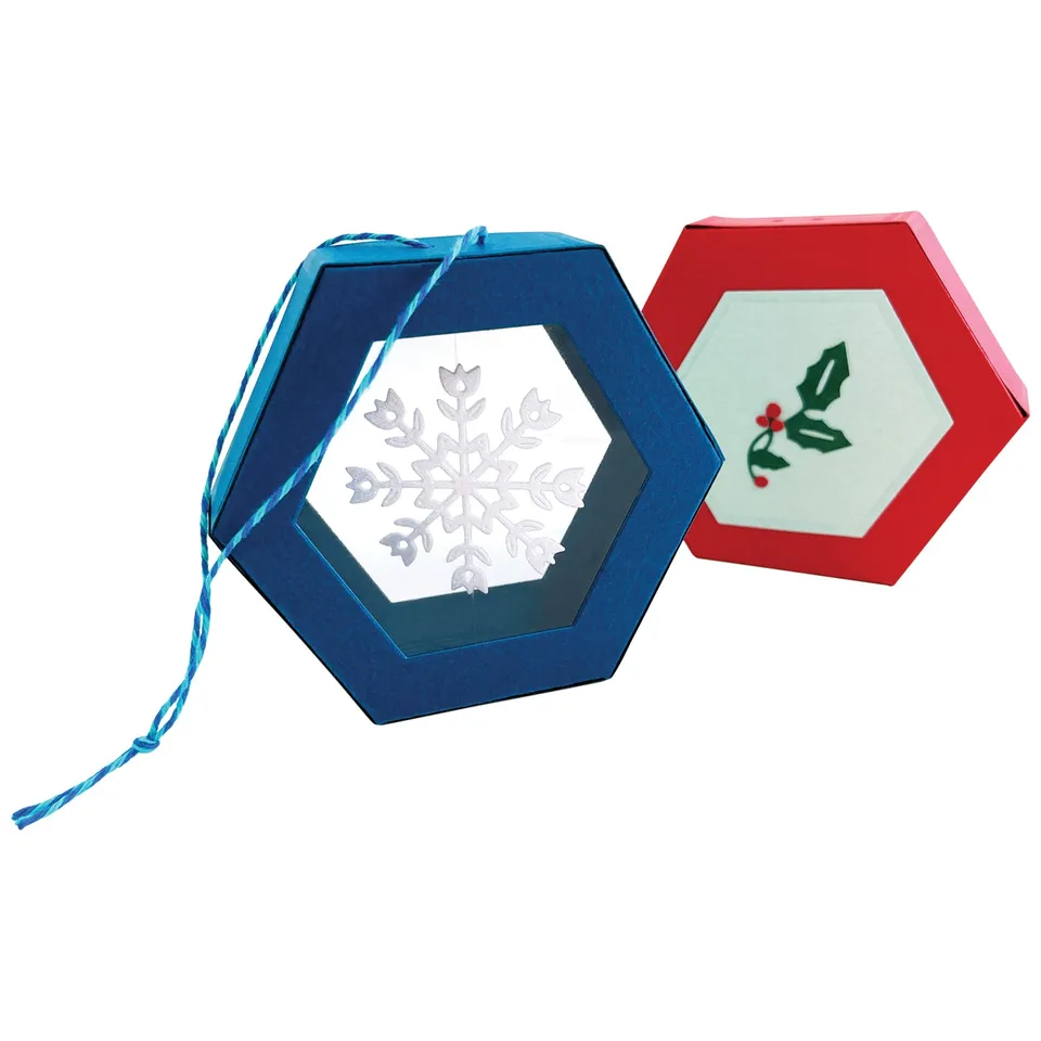 sizzix-thinlits-hanging-ornament-box-schachtel-stanzset-12tlg image 1