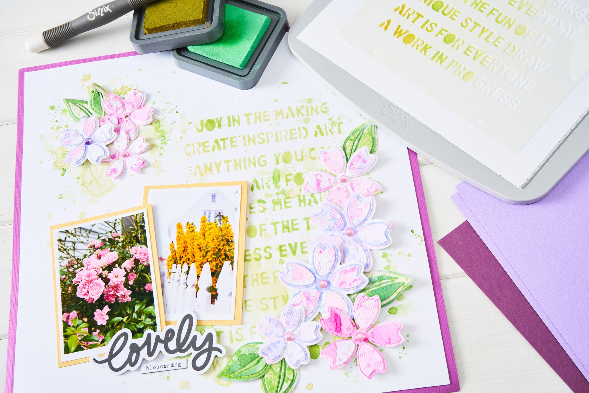 sizzix-thinlits-stitched-floral-stanzschablonen-17er-set image 3