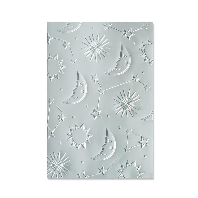 sizzix-textured-impressions-pr-gefolder-moon-light-mond-sterne image 1