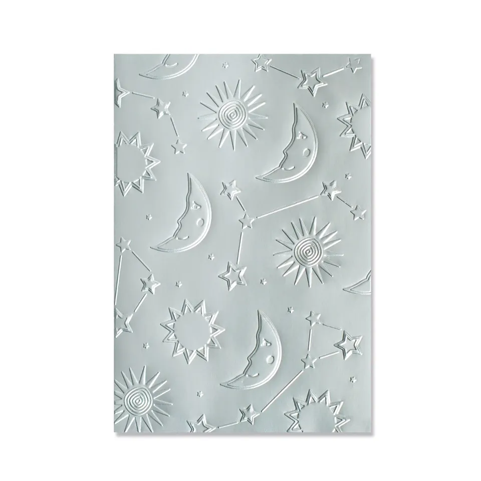 sizzix-textured-impressions-pr-gefolder-moon-light-mond-sterne image 1