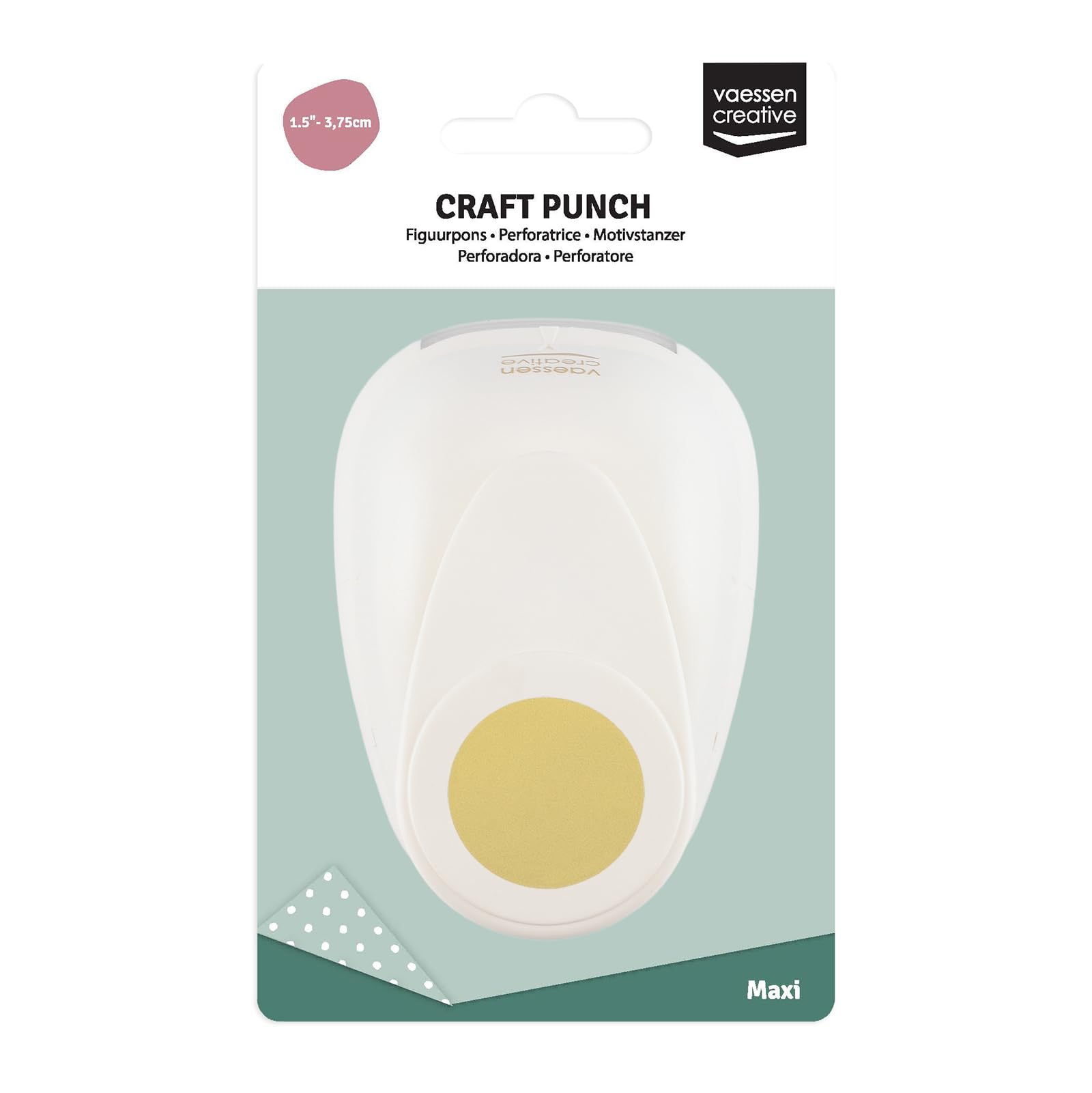 vaessen-creative-cut-easy-motivstanzer-kreis-3-3-cm-papierstanzer image 4