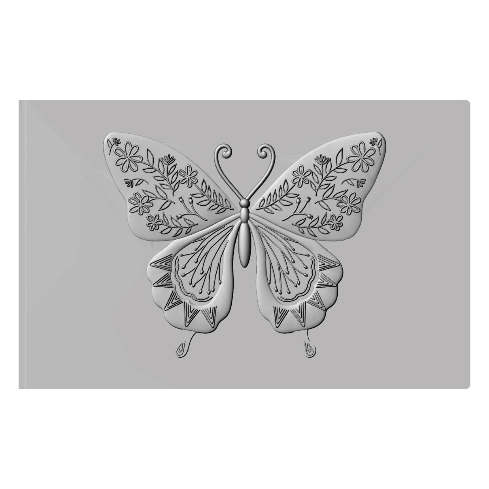 sizzix-3-d-impresslits-floral-butterfly-pr-gefolder image 2
