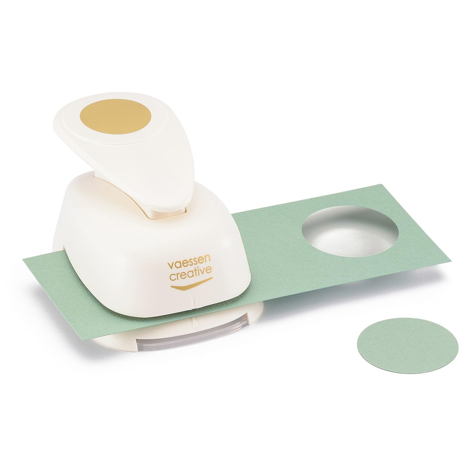 vaessen-creative-cut-easy-motivstanzer-kreis-4-5-cm-wei-gold image 6
