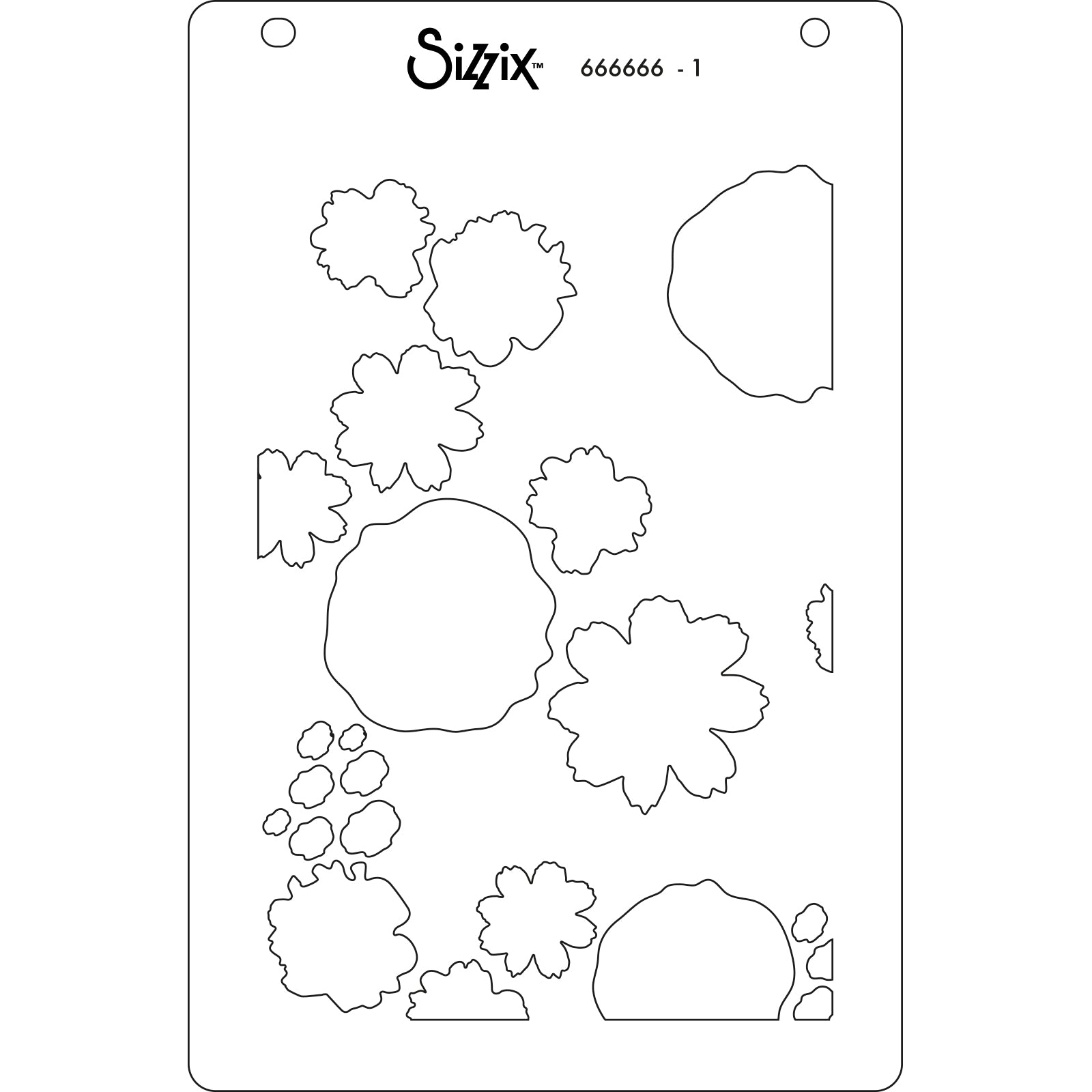 sizzix-layered-stencils-abstract-blooms-a6-4er-blumen image 2