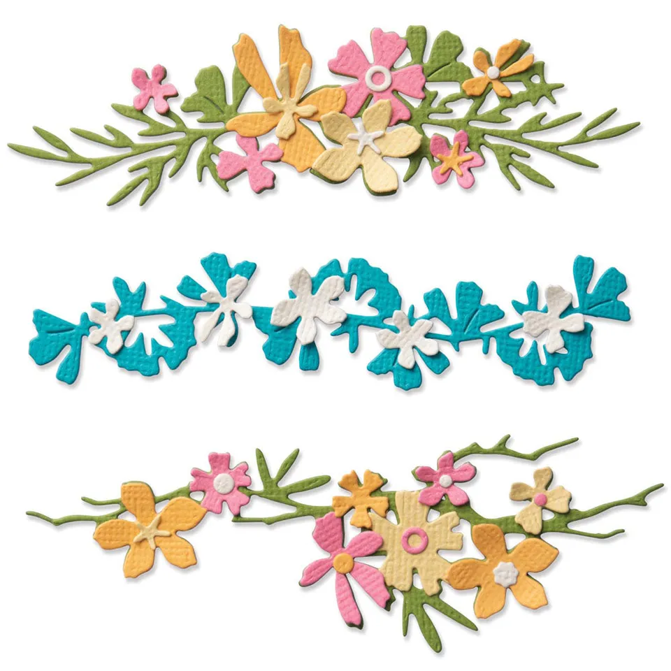sizzix-thinlits-woodland-borders-stanzschablonen-7tlg-olivia-rose image 1