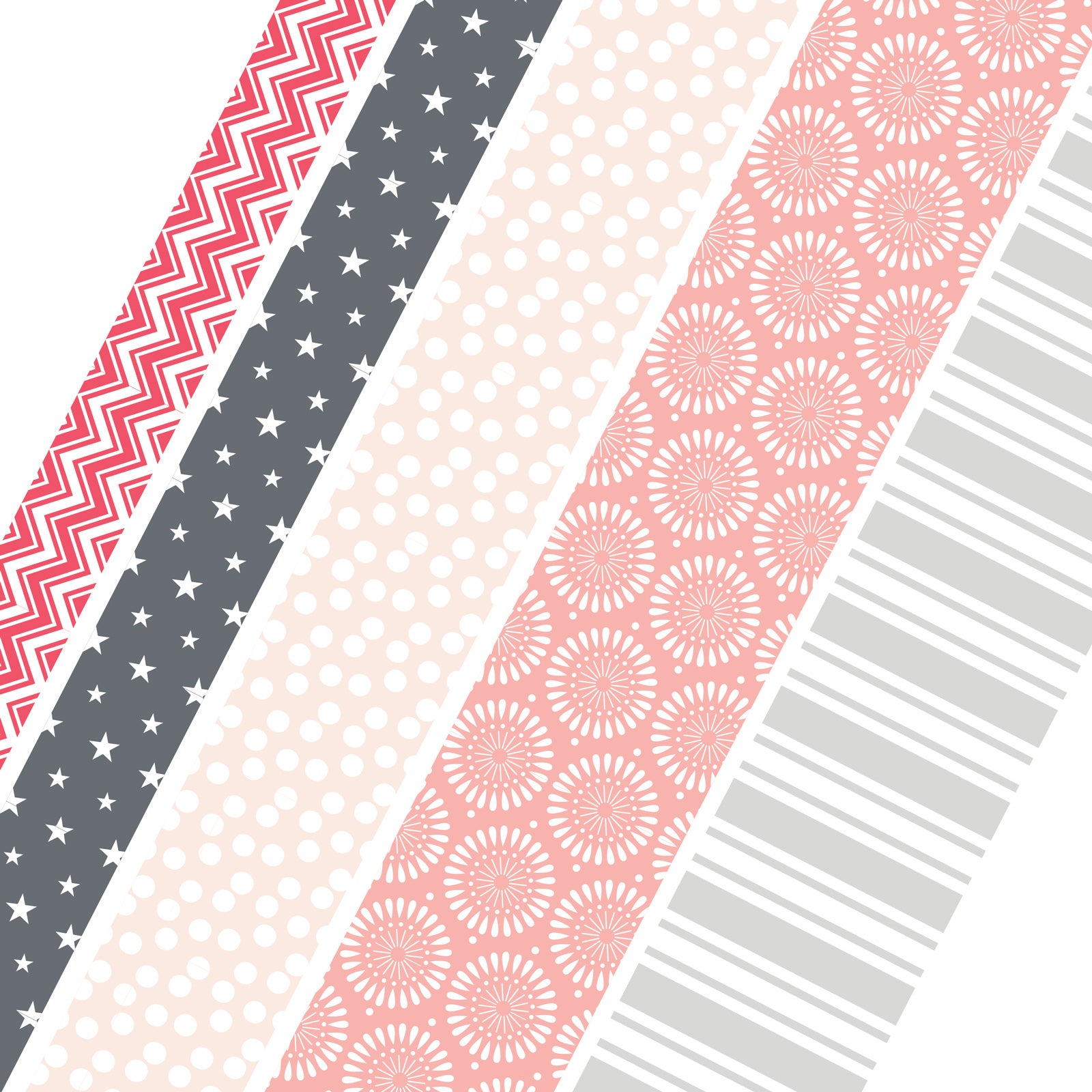 sizzix-making-essential-washi-tape-5-rollen-sortiert image 2
