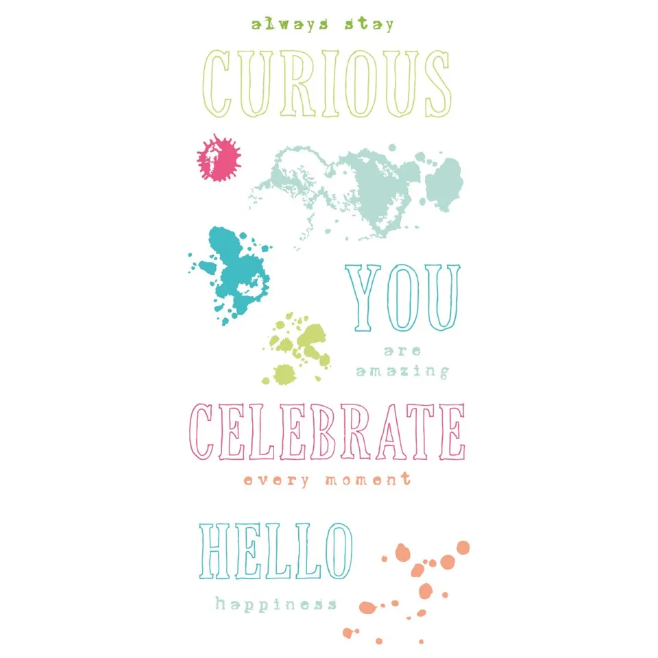 sizzix-clear-stamps-hello-you-sentiments-stempelset-13tlg-spr-che image 1