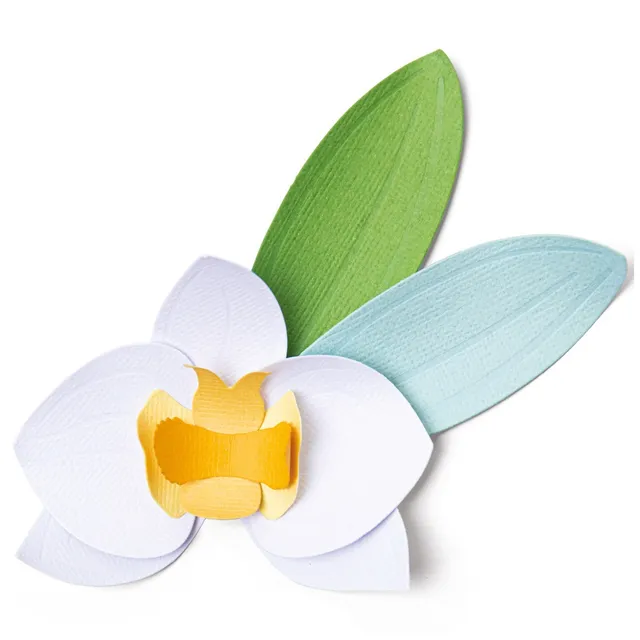 sizzix-thinlits-orchid-stanzschablonen-6tlg-blumen image 1