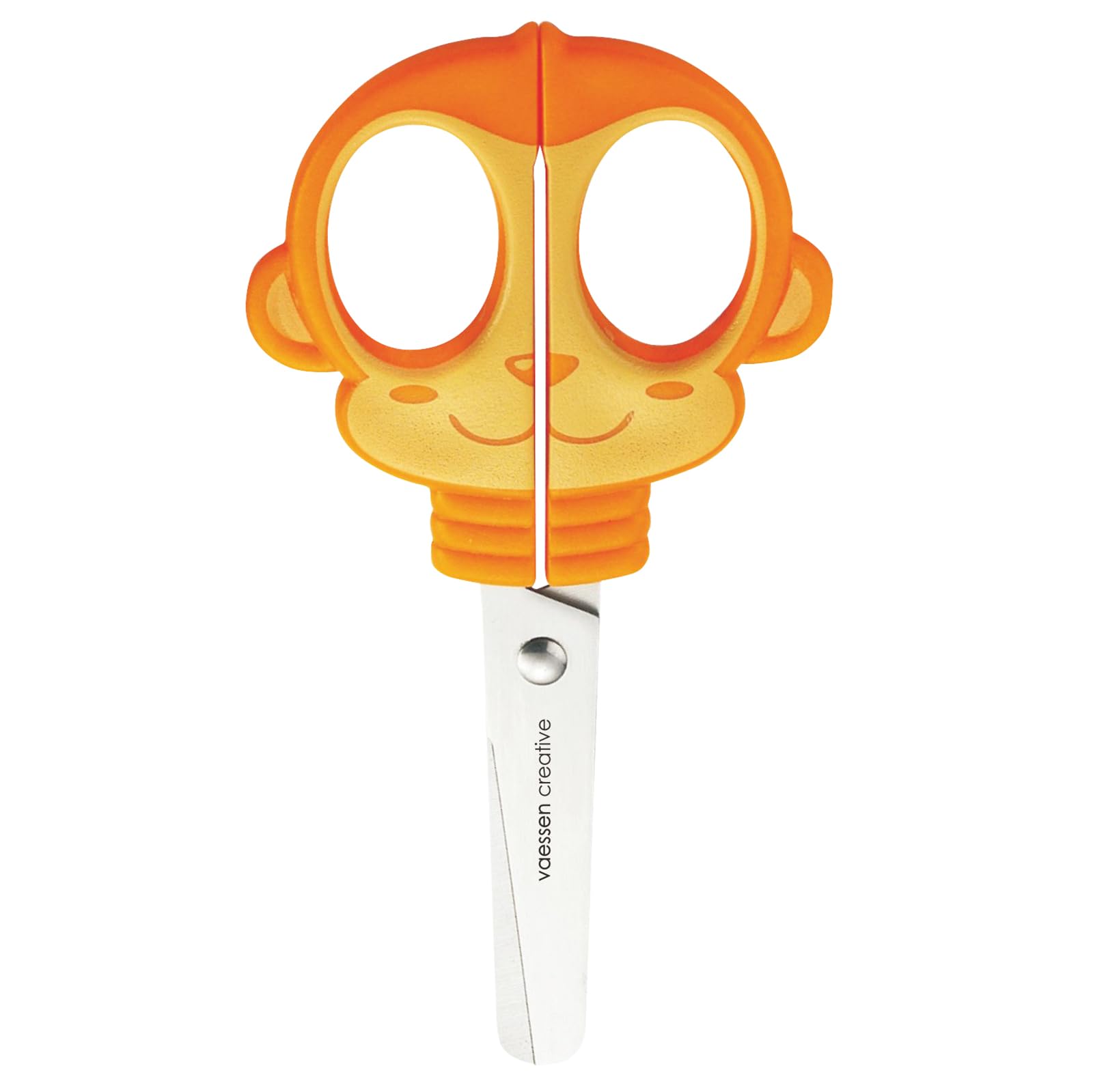 vaessen-creative-cut-easy-kinderscheren-affe-elefant-l-we-3er image 3