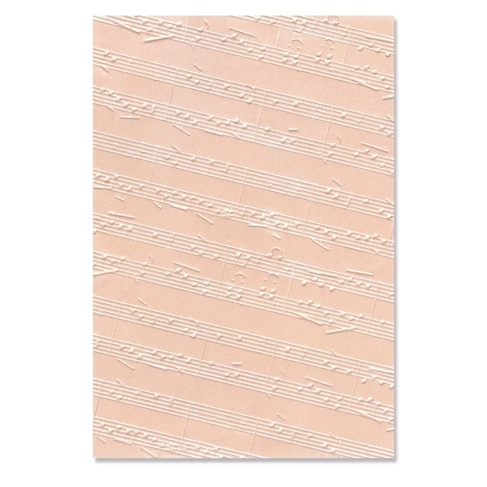sizzix-3-d-textured-impressions-pr-gefolder-musical-notes image 1