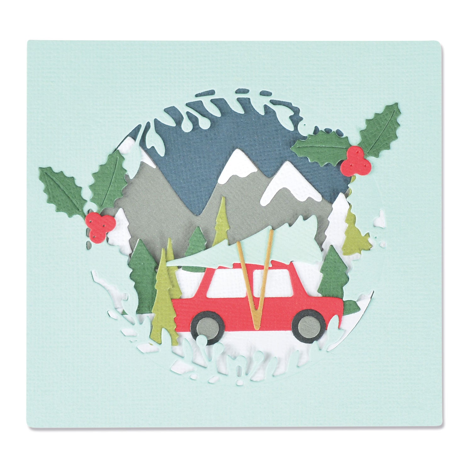 sizzix-thinlits-winter-woodland-stanzschablonen-olivia-rose image 1