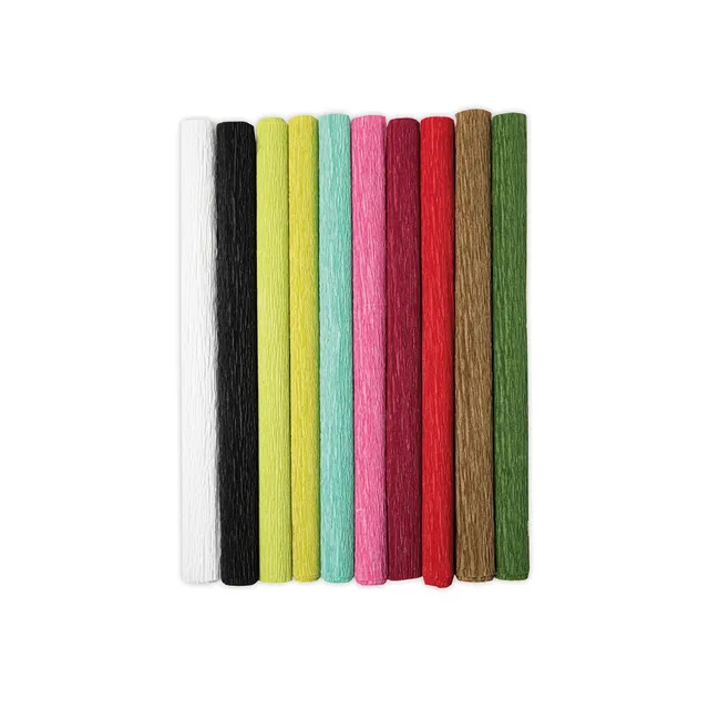 sizzix-surfacez-krepppapier-festive-10-blatt-dehnbar image 1