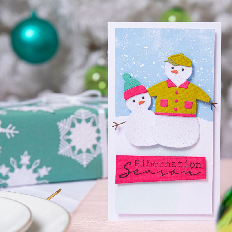 sizzix-thinlits-snow-family-stanzschablonen-17-tlg image 3