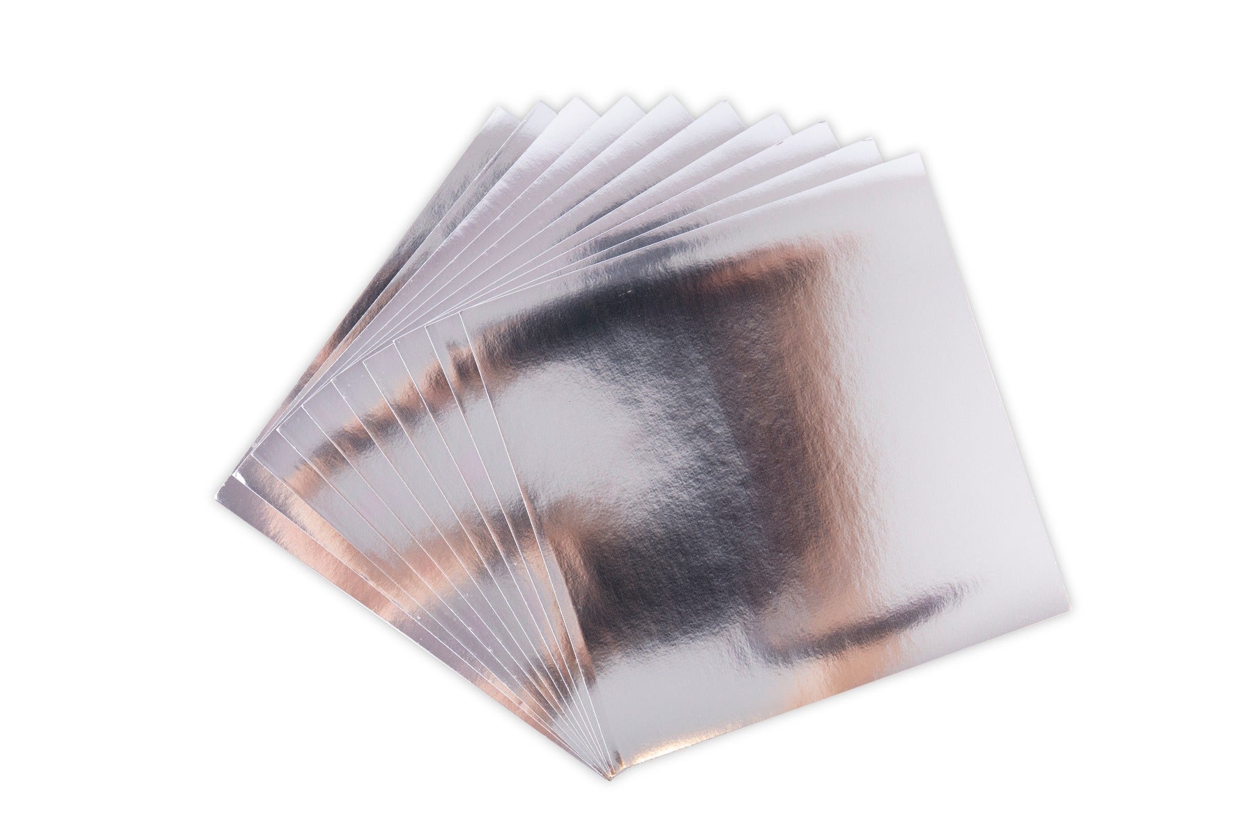 sizzix-surfacez-alu-metallfolie-silber-15x15cm-10-blatt image 1