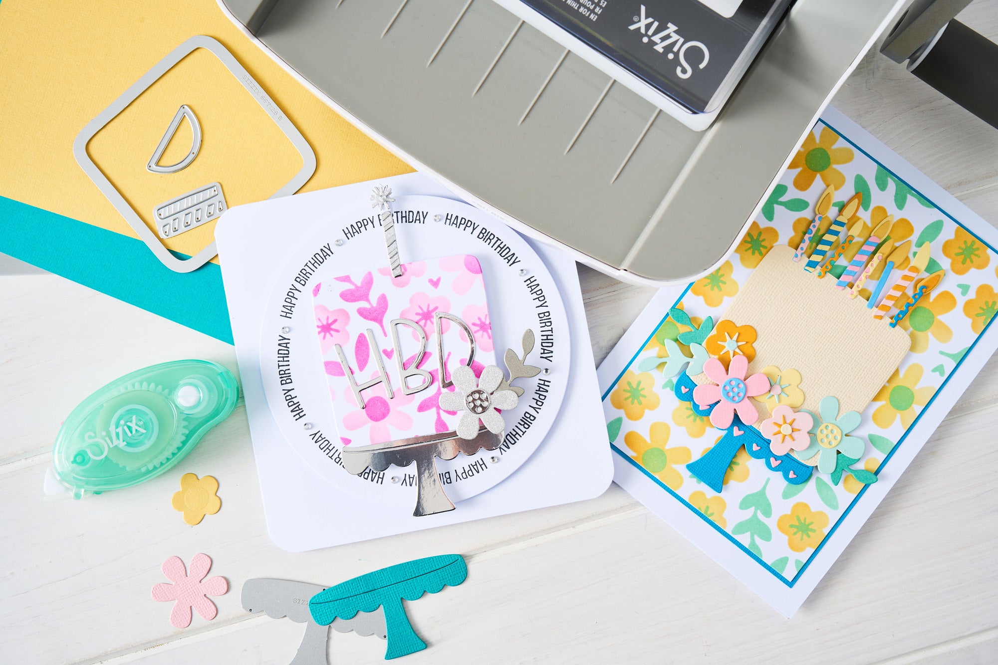 sizzix-thinlits-let-s-eat-cake-stanzformen-16-tlg-2-stencils-pooler image 3