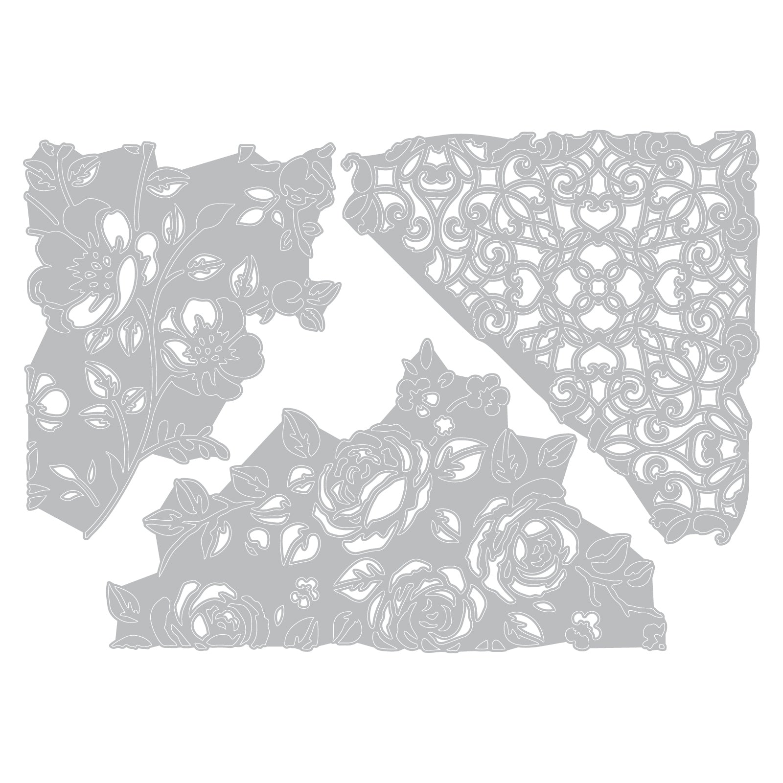 sizzix-thinlits-mixed-media-5-stanzschablonen-3-tlg-filigran image 3