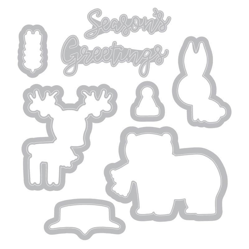 sizzix-framelits-folk-christmas-stanz-stempel-rentier-hase image 2