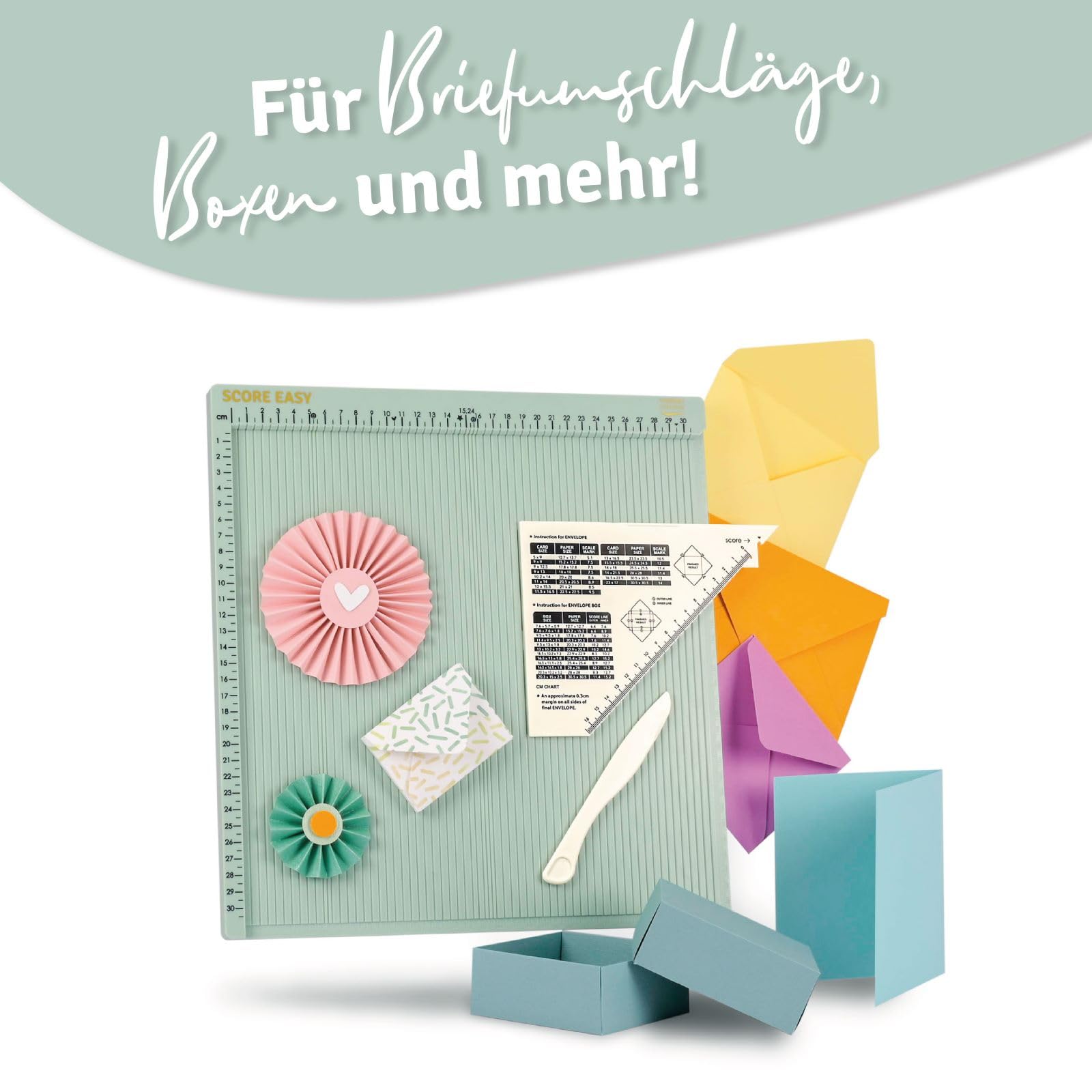 vaessen-creative-score-easy-falzbrett-gro-mintgr-n-30-5-x-30-5-cm-mehrzweck-falz image 3