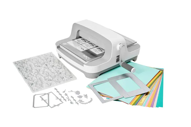 sizzix-big-shot-plus-starter-kit-stanzmaschine-a4-pr-gemaschine image 1