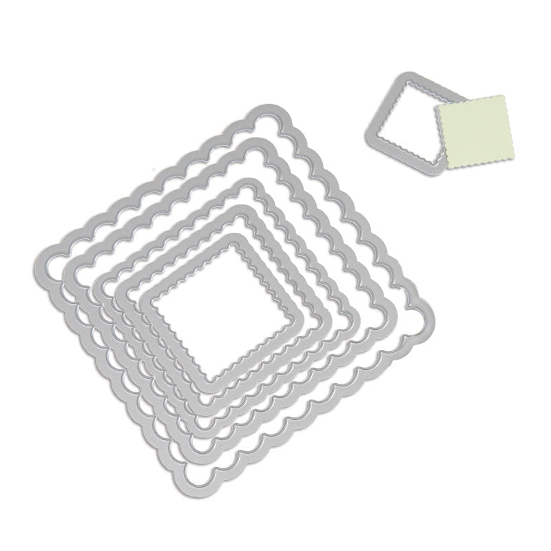 sizzix-framelits-squares-scallop-6-st-ck-rahmen-stanzen image 2