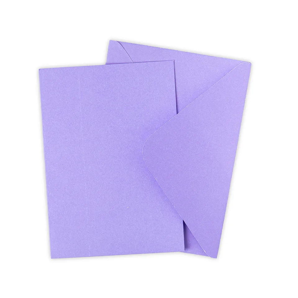 sizzix-surfacez-karten-und-umschl-ge-a6-lavender-dust-10er image 1