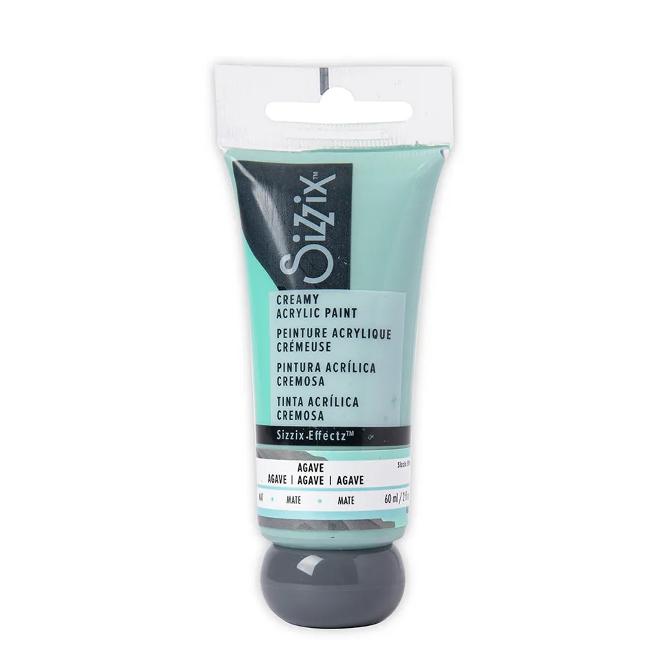 sizzix-effectz-agave-acrylfarbe-matt-60ml-creamy-matte image 1