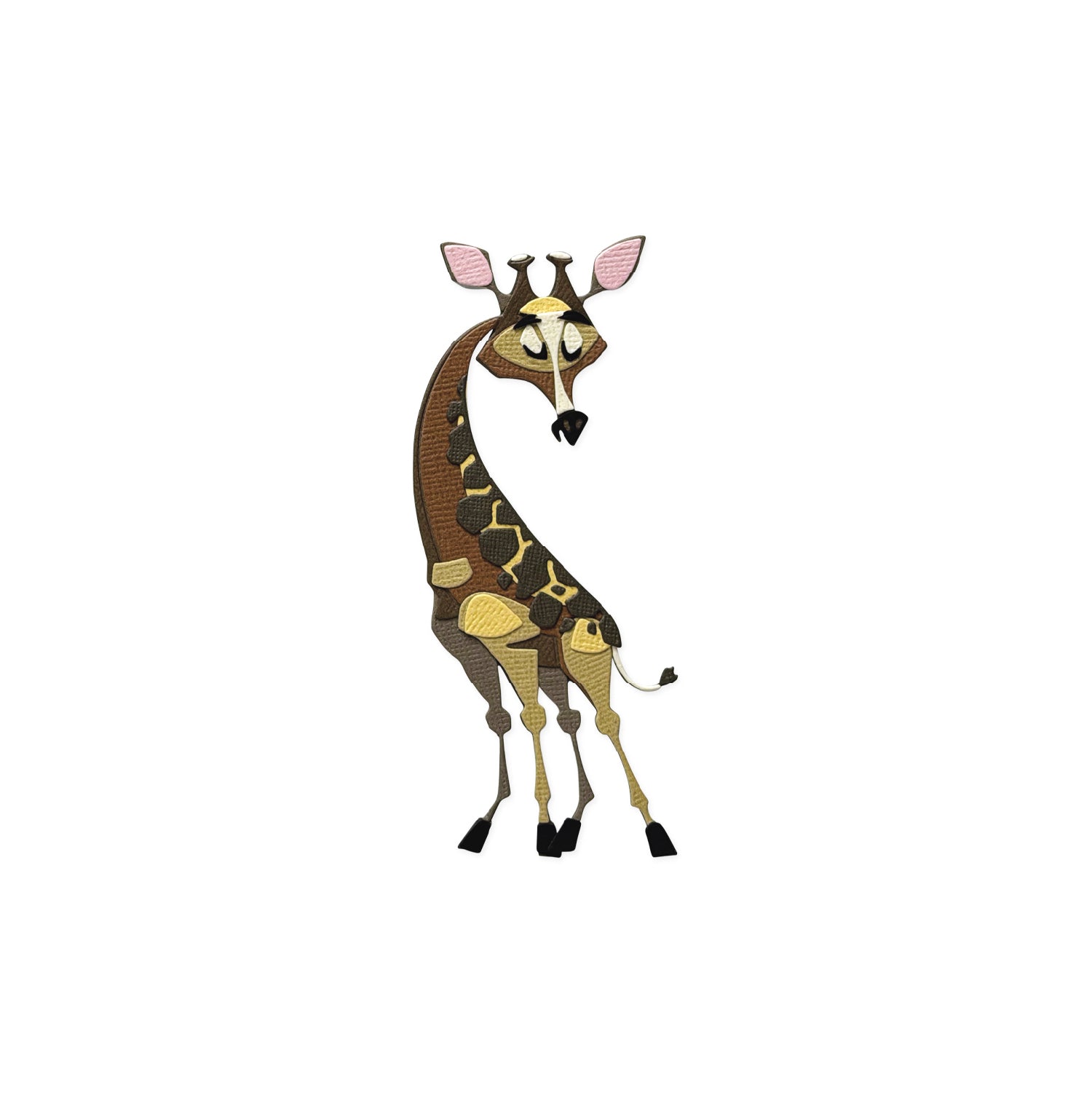 sizzix-thinlits-gertrude-mini-colorize-stanze-10er-giraffe image 1