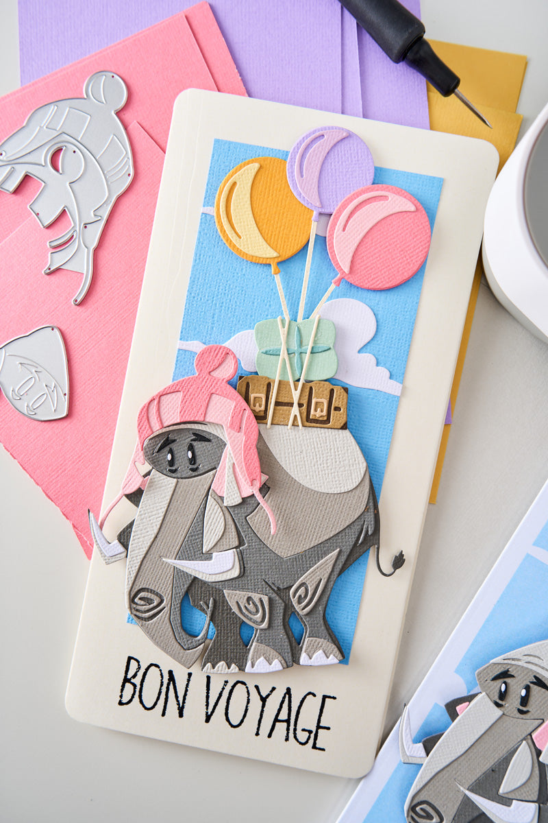 sizzix-thinlits-mini-clarence-elefant-stanzschablonen-13er-tim image 2