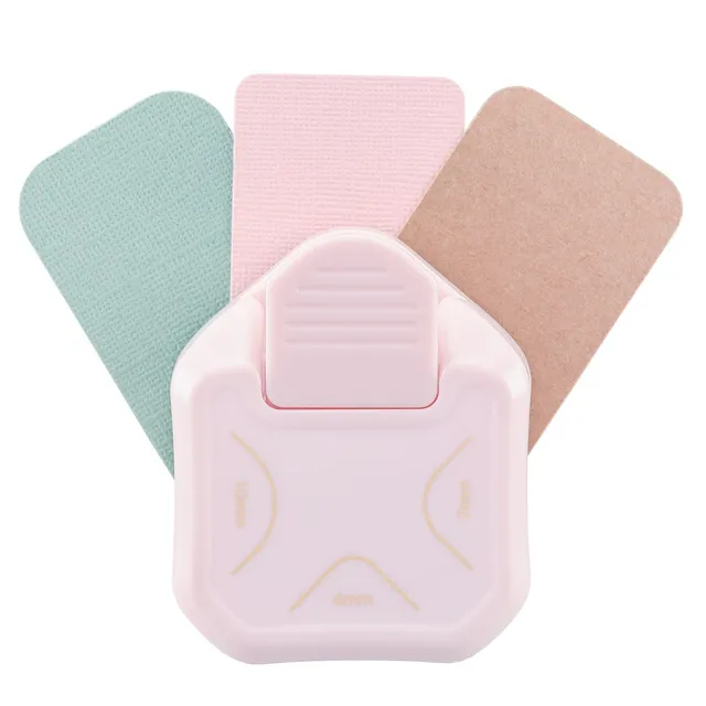 vaessen-creative-cut-easy-eckenstanzer-3-in-1-rosa-4-7-10mm image 1