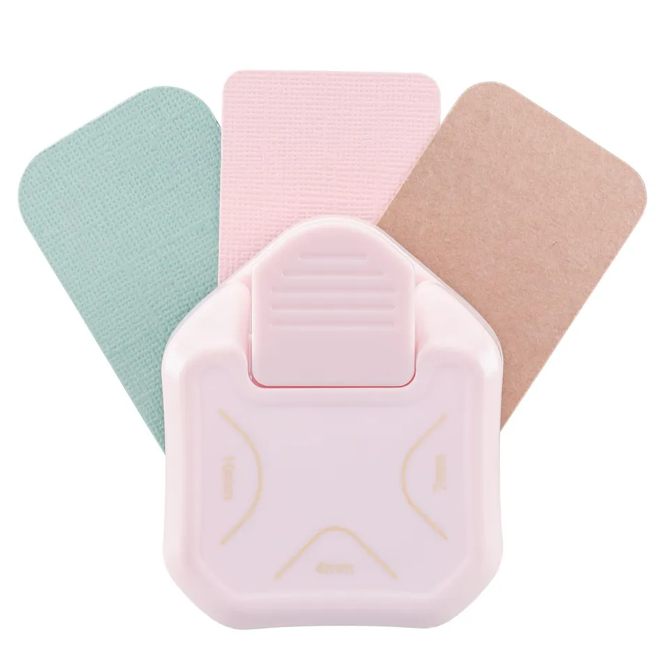vaessen-creative-cut-easy-eckenstanzer-3-in-1-rosa-4-7-10mm image 1