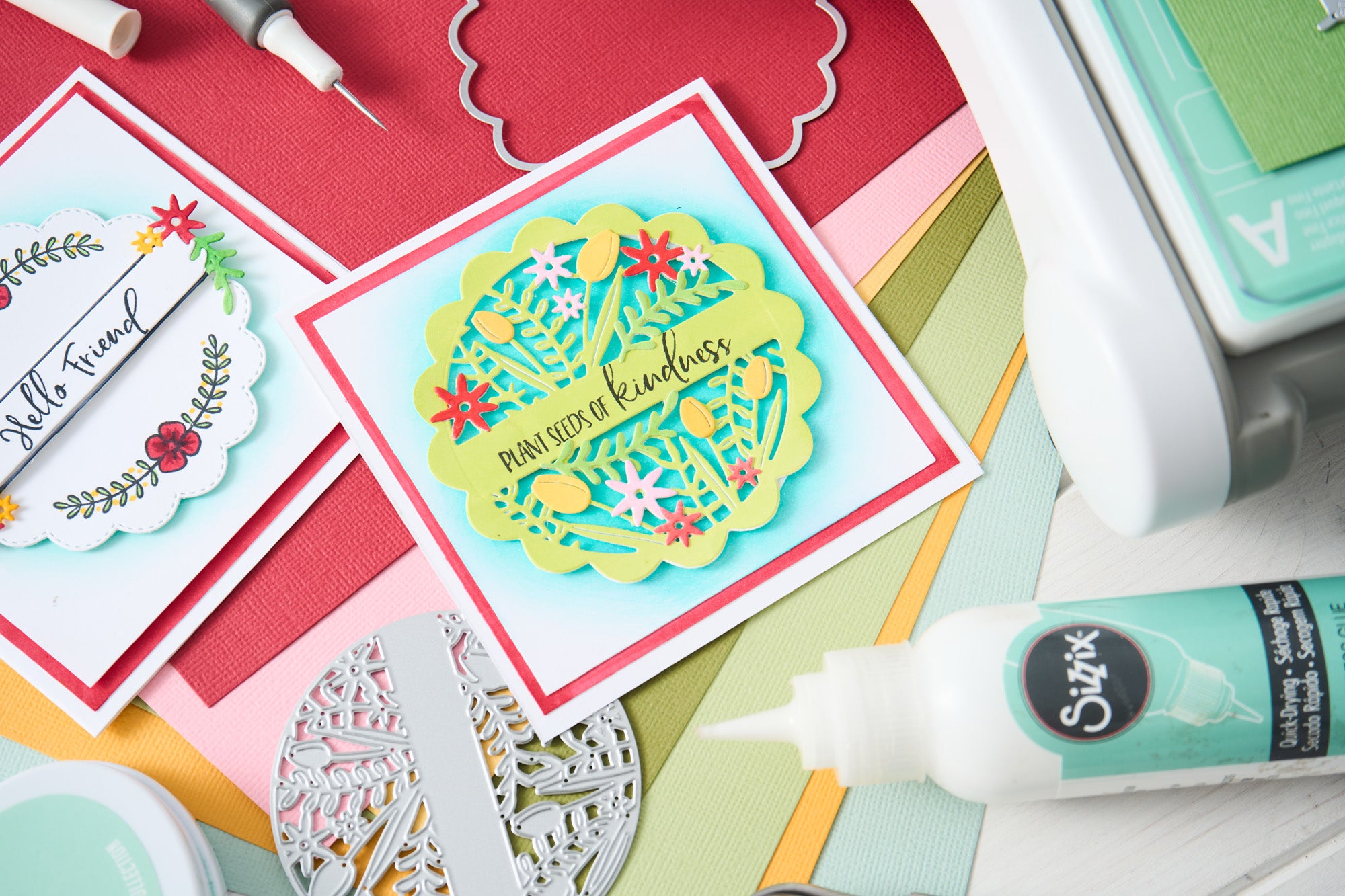 sizzix-thinlits-scalloped-circles-stanzschablonen-10tlg image 2