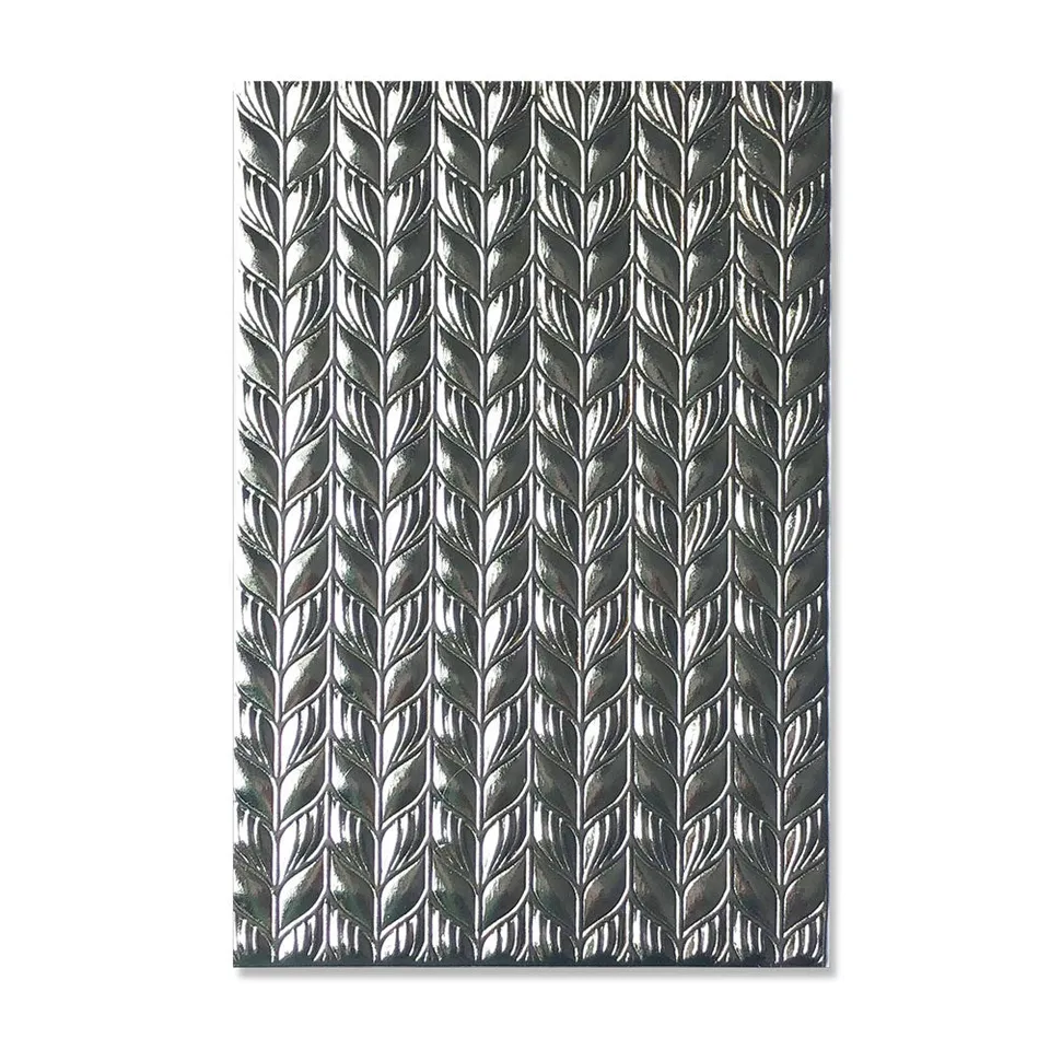 sizzix-3-d-textured-impressions-pr-gefolder-linear-leaves-breen image 1