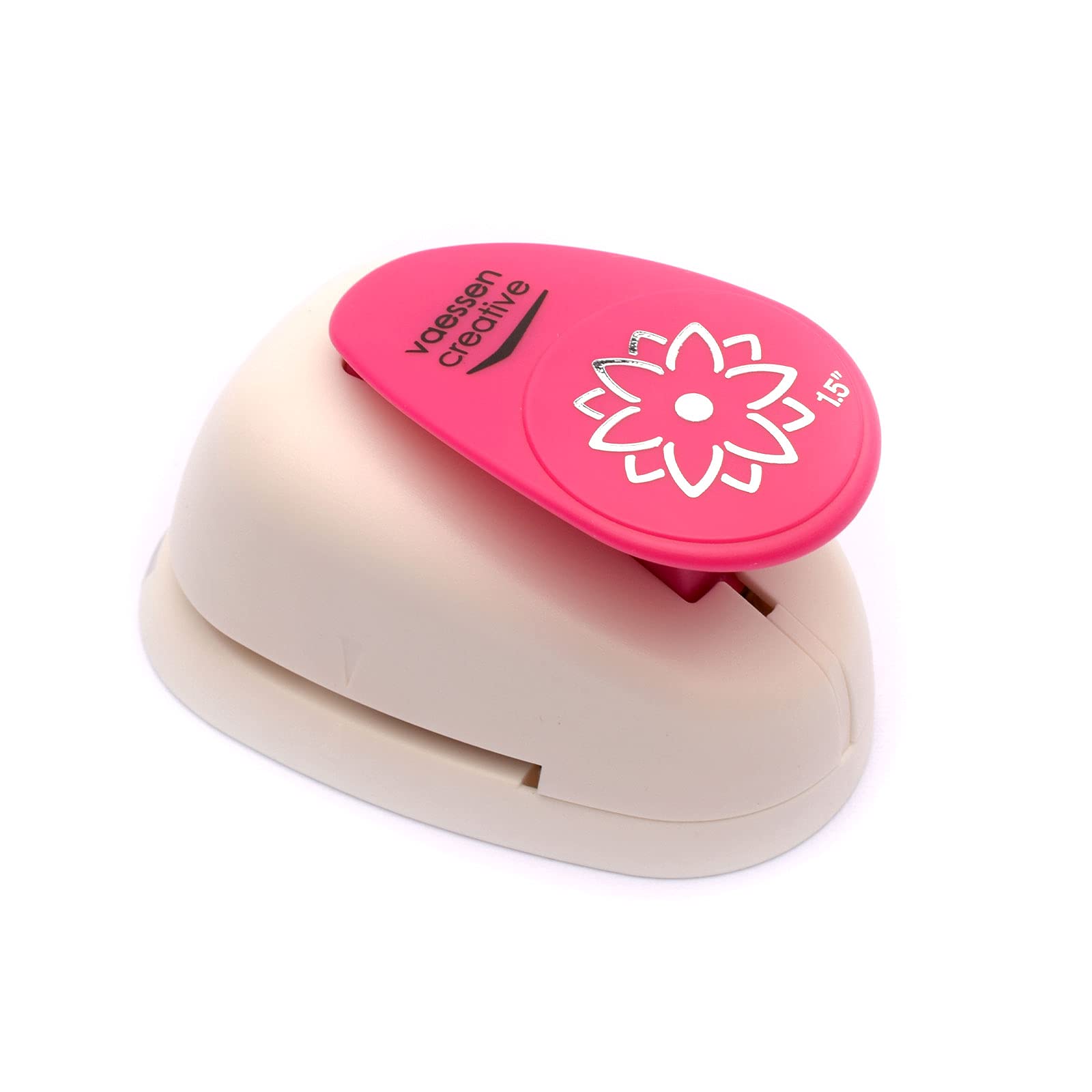 vaessen-creative-cut-easy-motivstanzer-3d-blume-3-7cm-rosa image 2