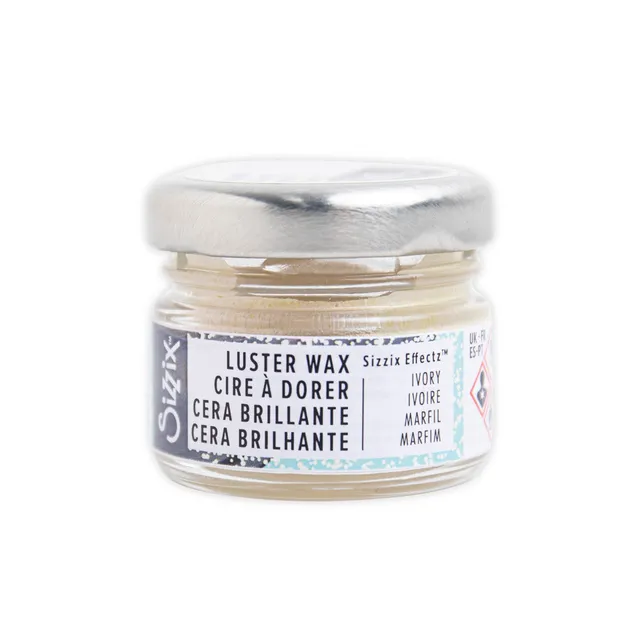 sizzix-effectz-luster-wax-wachspaste-20ml-ivory-elfenbein image 1