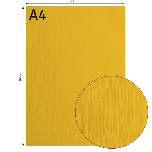 vaessen-creative-florence-tonkarton-a4-bee-gelb-25-blatt-216-g image 6