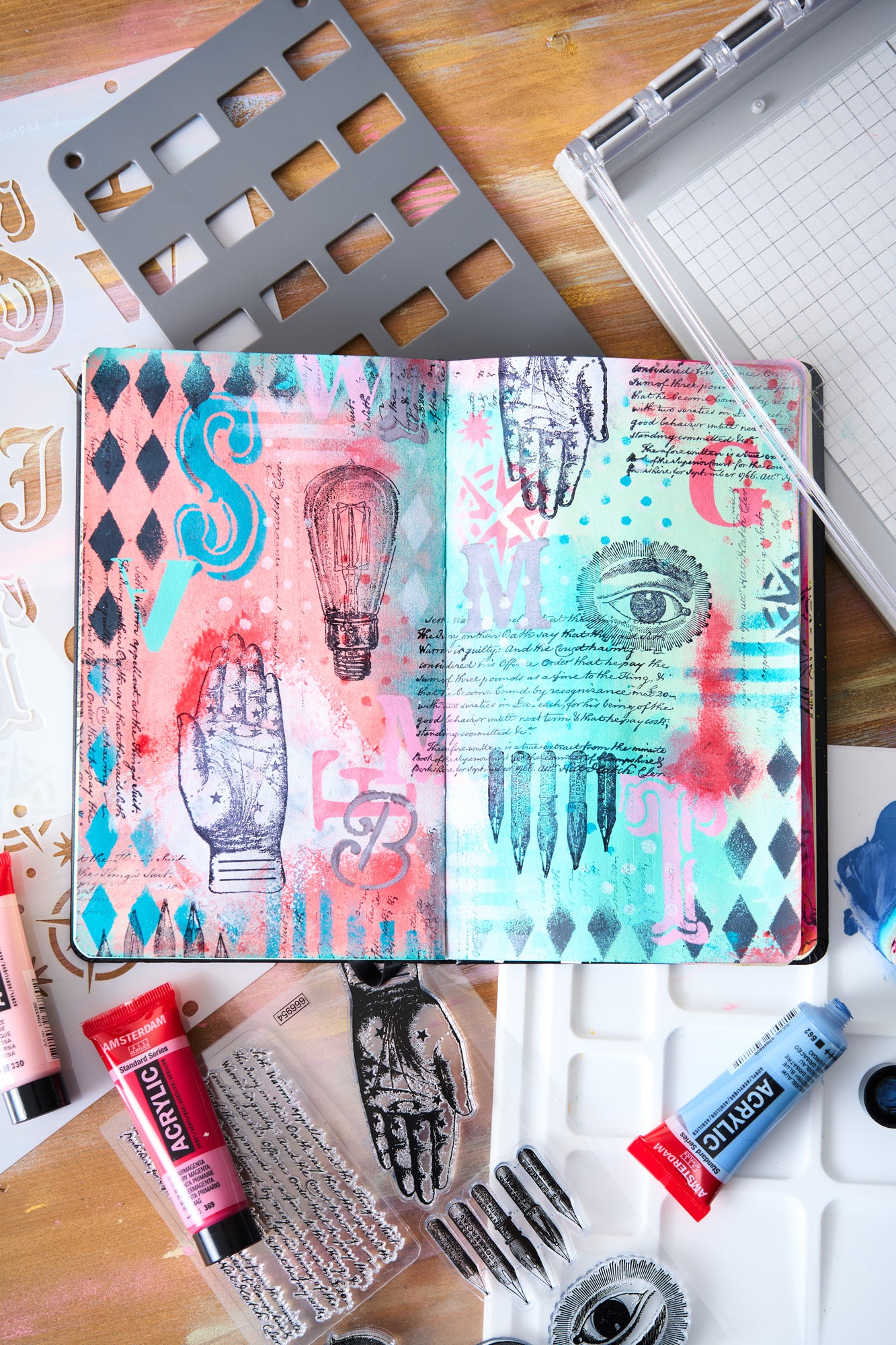 sizzix-studio-my-favorite-things-stempelset-a5-schablonen-6-3-montano image 6