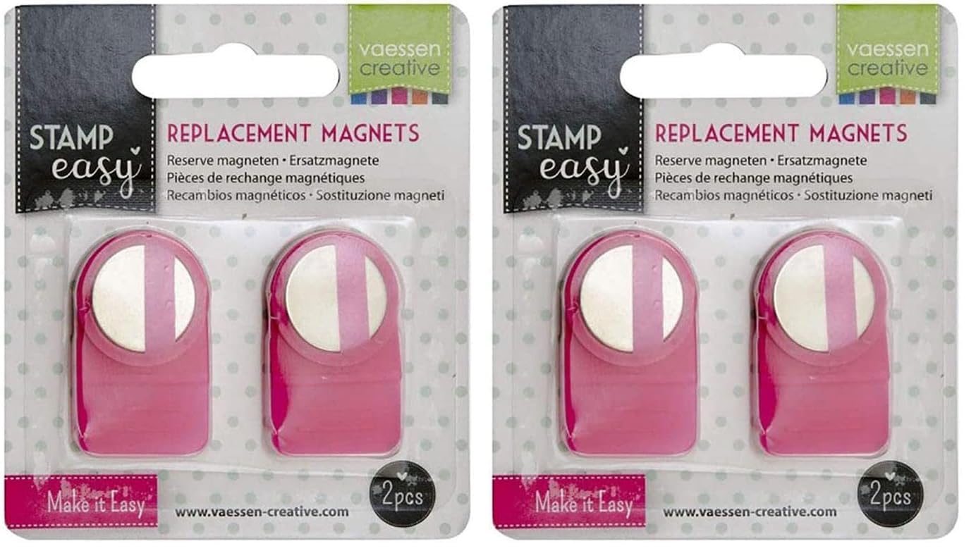 vaessen-cut-easy-stamp-easy-ersatzmagnete-s-2-st-ck-pink image 2