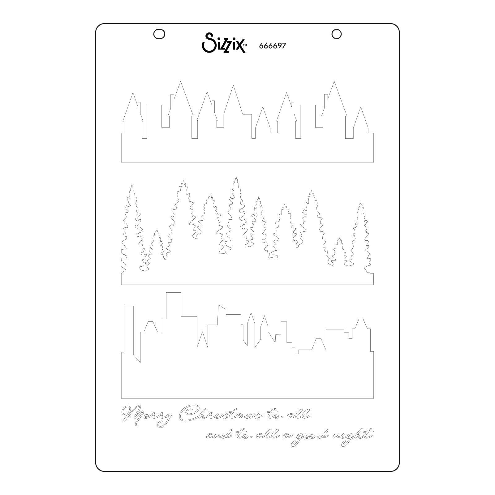 sizzix-a5-stencil-cosmopolitan-the-view-2-stacey-park-schablone image 2