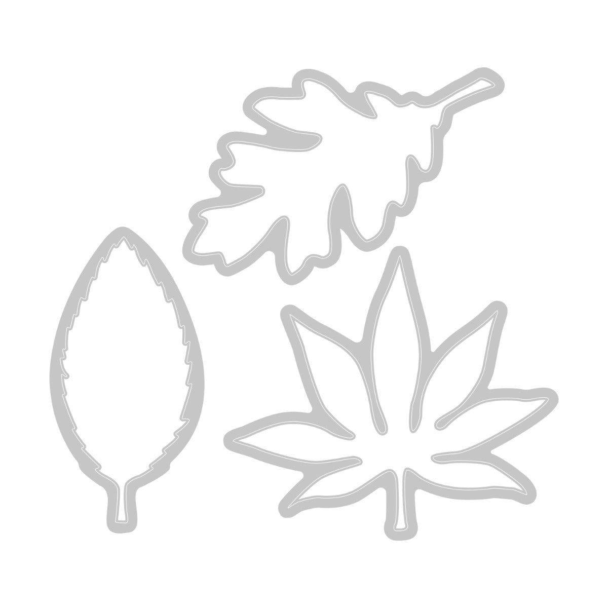 sizzix-framelits-decorative-leaves-stanzen-stempel-7er-set image 2