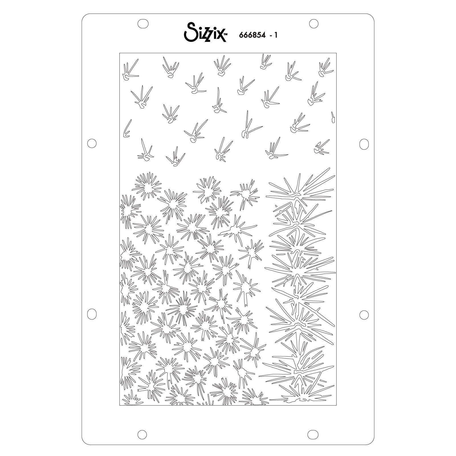 sizzix-studio-western-clear-stamps-22-tlg-stencils-vic-hollins image 6