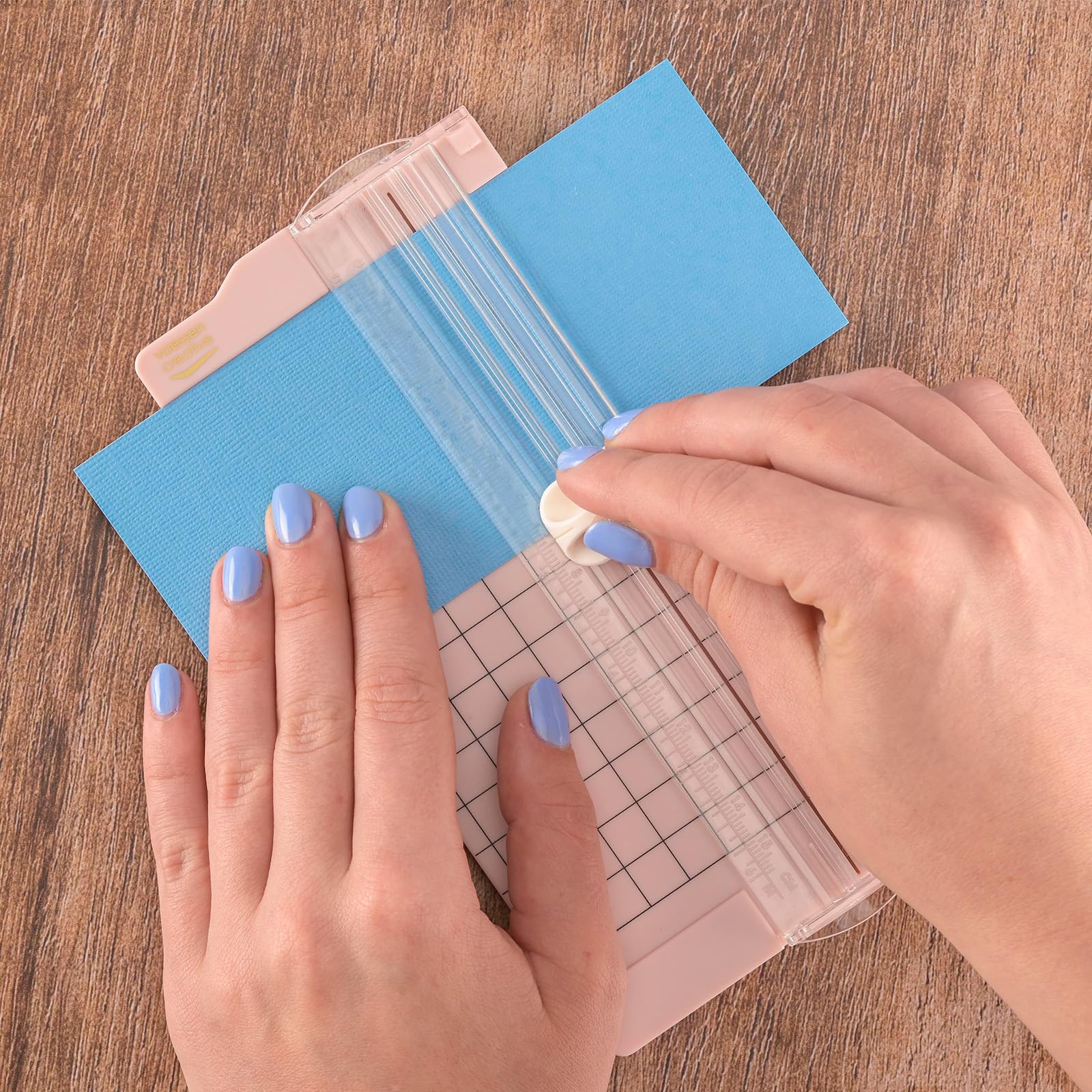 vaessen-score-easy-mini-papierschneider-rosa-a5 image 7