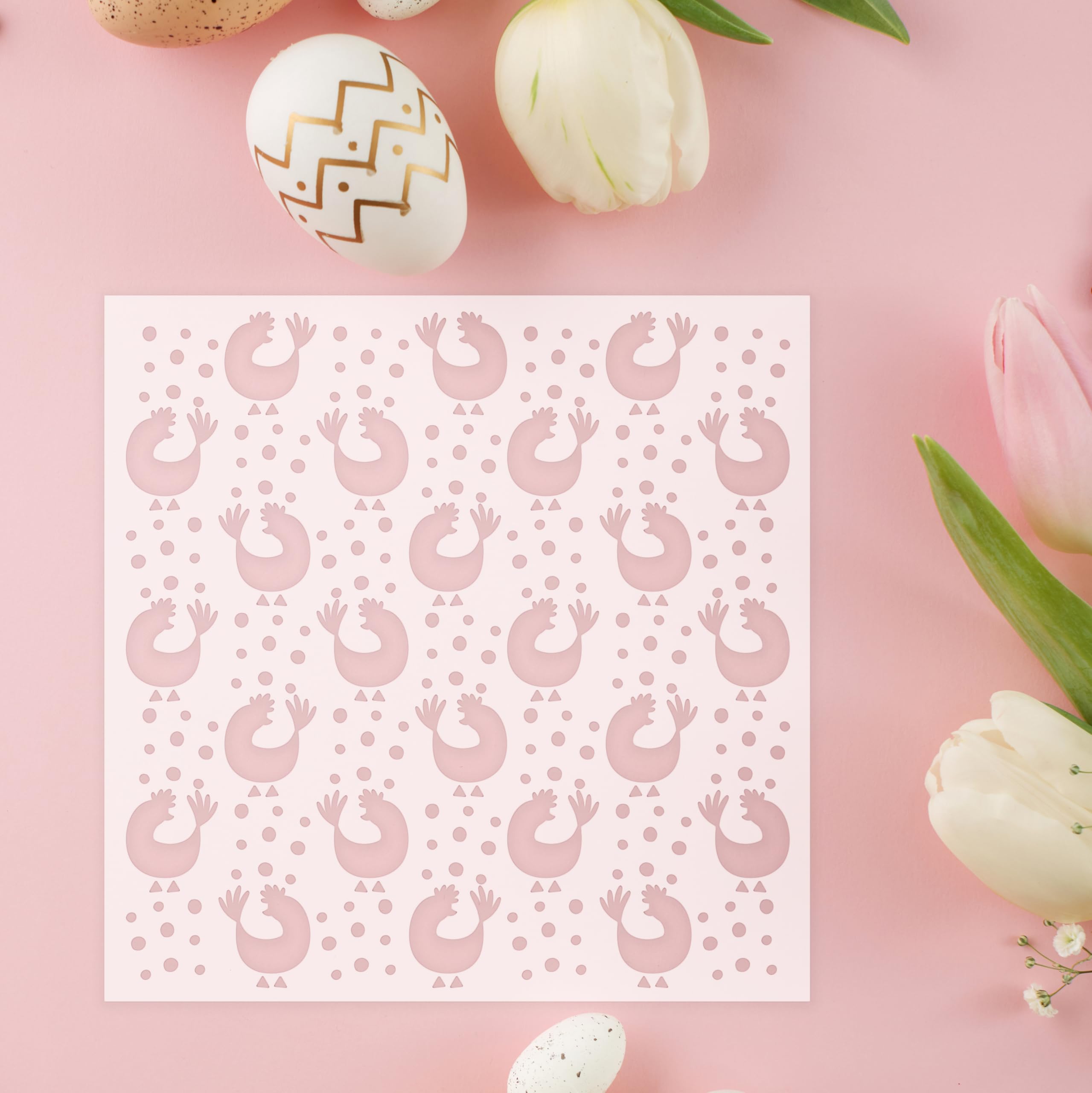 nellie-s-choice-cut-easy-schablonen-stempel-ostern-6er-wiederverwendbar image 4