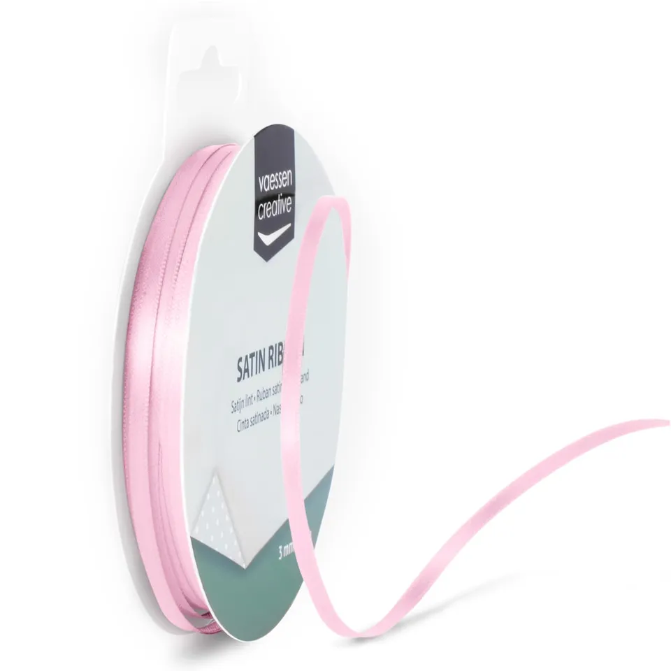 vaessen-creative-florence-satinband-pastel-pink-10m-x-3mm image 1