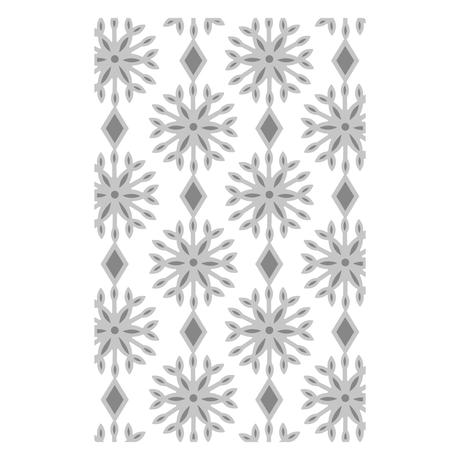 sizzix-mini-embossing-folder-shimmering-snowflakes-pr-gefolder image 2